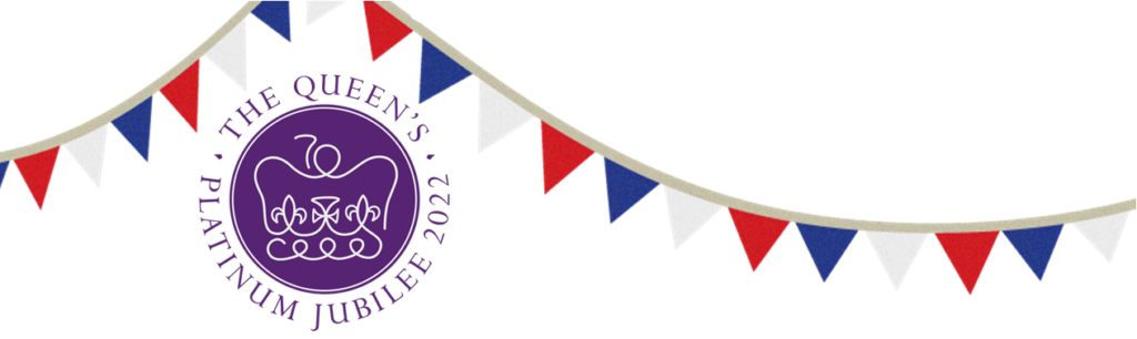 Jubilee logo with bunting
