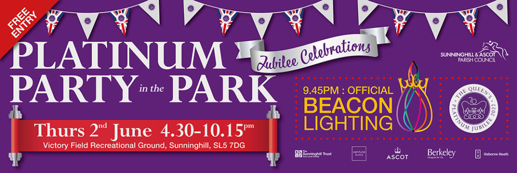 Platinum Party in the Park Banner
