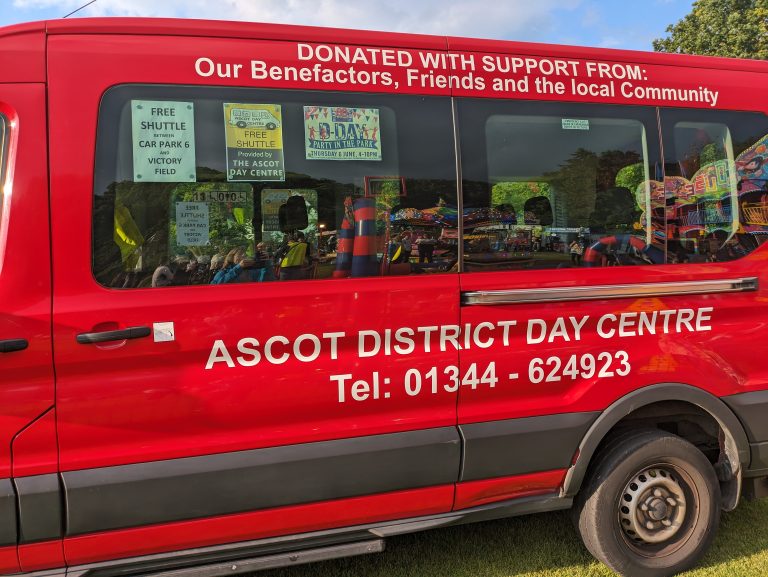 Ascot Day Centre shuttle bus